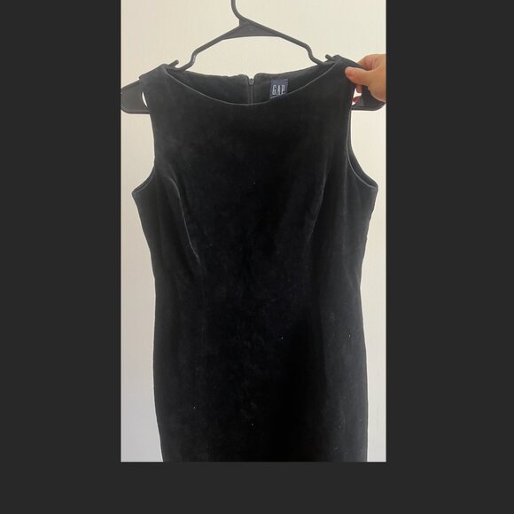 Gap Velvet Vintage Mini Dress size 4 - Picture 2 of 5